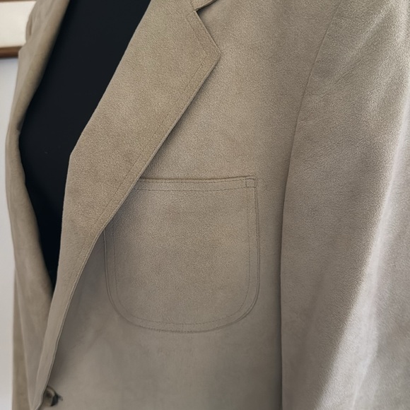 Vintage Doncaster Suede Blazer - Tan - Picture 7 of 10